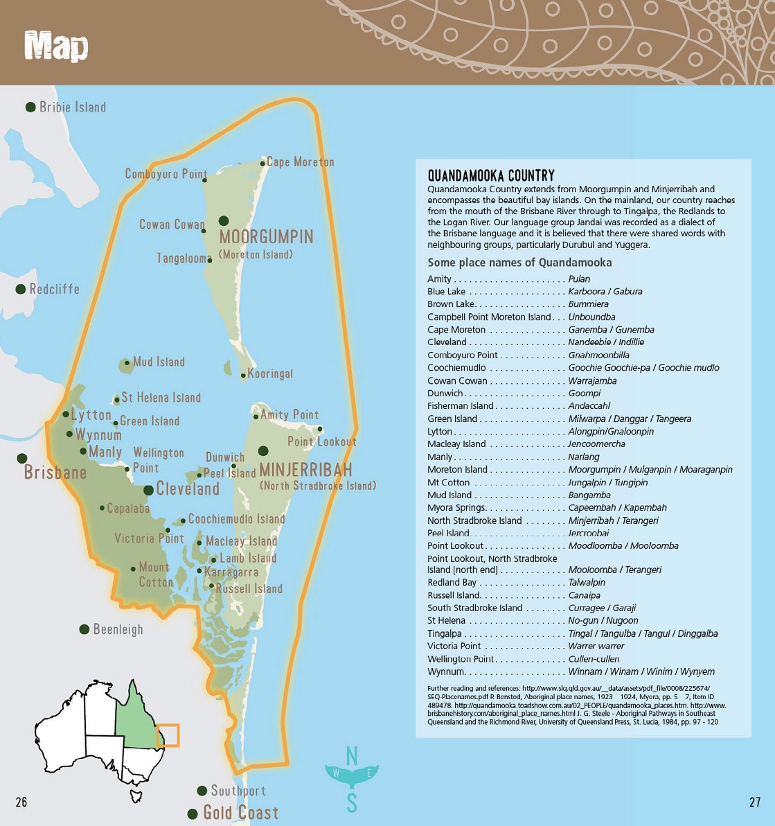 Quandamooka-Map