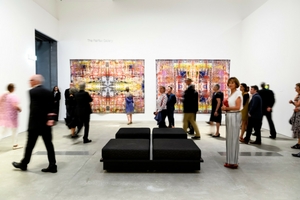 Photo: Installation view ‘Gerhard Richter: The Life of Images’ at Brisbane’s Gallery of Modern Art 2017. Image: Chloë Callistemon, QAGOMA.