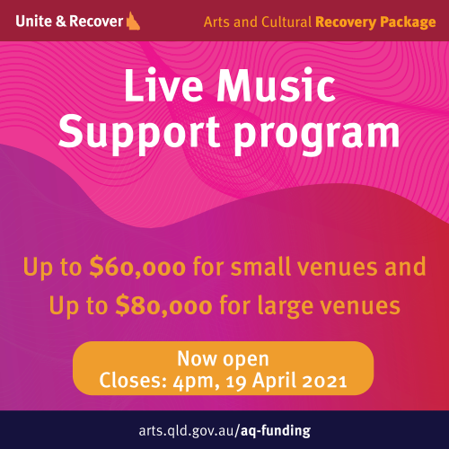 Live Music Support program